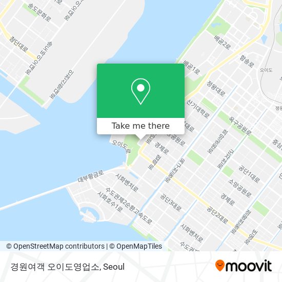 경원여객 오이도영업소 map