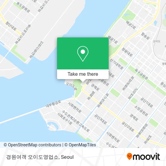 경원여객 오이도영업소 map