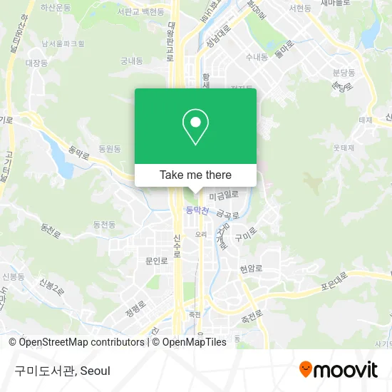 구미도서관 map