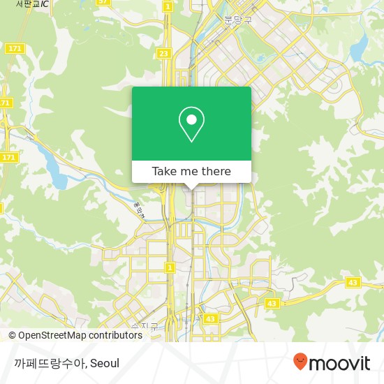 까페뜨랑수아 map