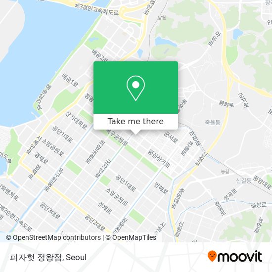 피자헛 정왕점 map