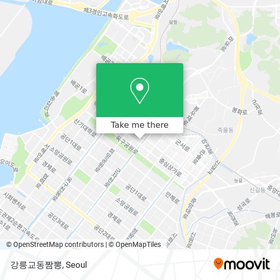 How To Get To 강릉교동짬뽕 In 시흥시, 경기도 By Bus Or Subway?