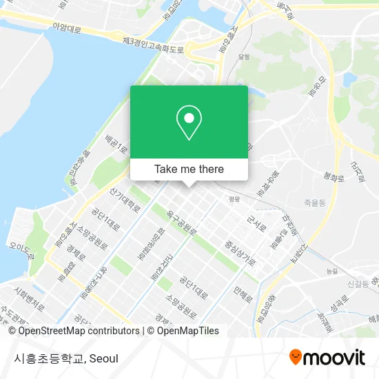 시흥초등학교 map