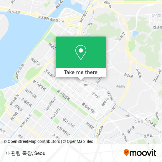 대관령 목장 map