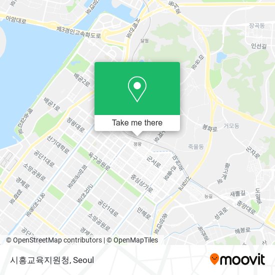 시흥교육지원청 map