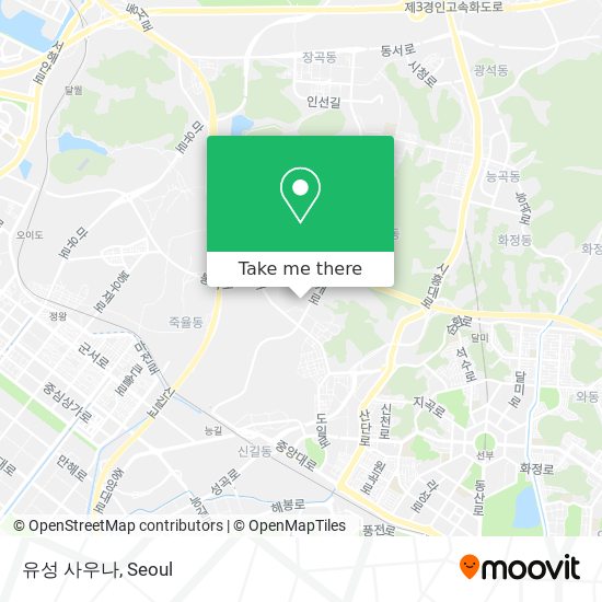 유성 사우나 map