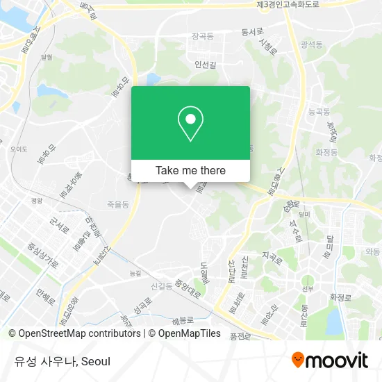 유성 사우나 map