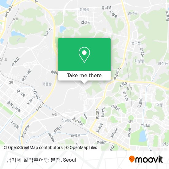 남가네 설악추어탕 본점 map