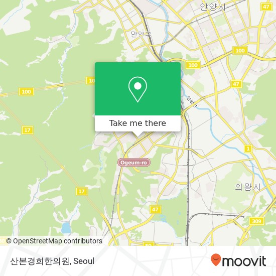 산본경희한의원 map