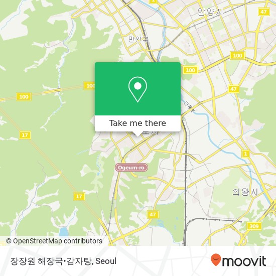 장장원 해장국•감자탕 map