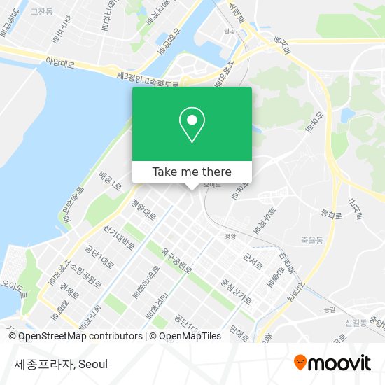 세종프라자 map
