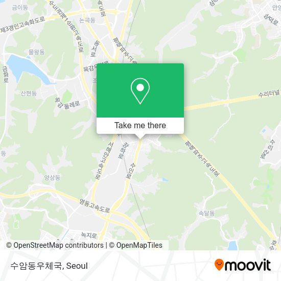 수암동우체국 map