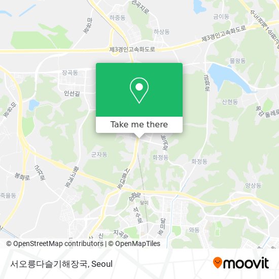 서오릉다슬기해장국 map