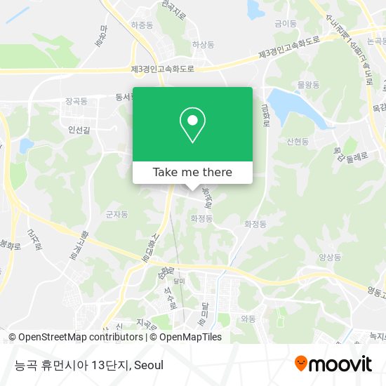 능곡 휴먼시아 13단지 map