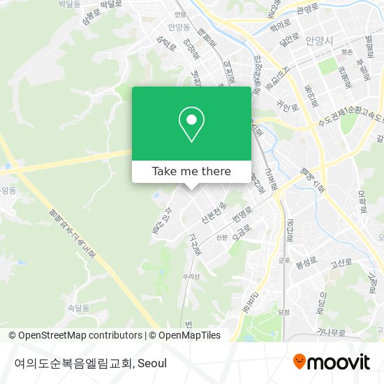 여의도순복음엘림교회 map