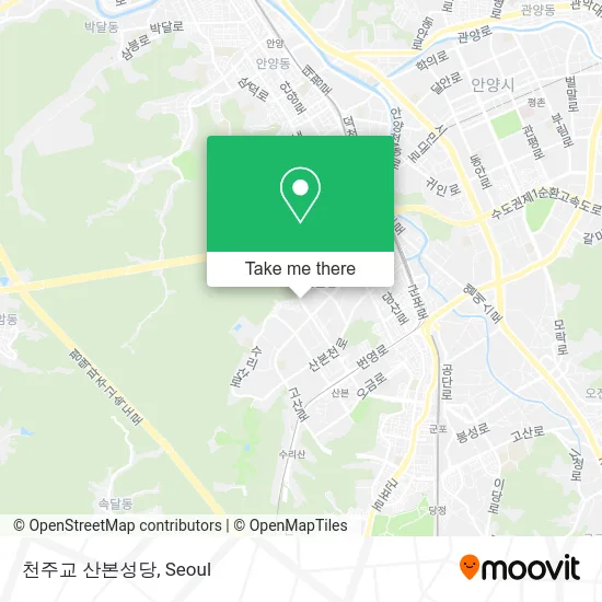 천주교 산본성당 map