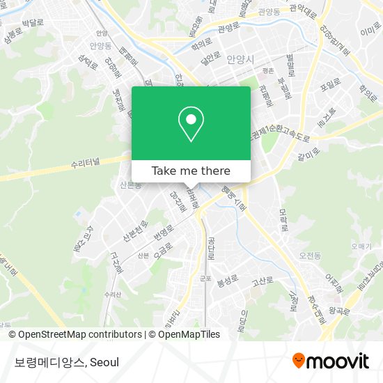 보령메디앙스 map