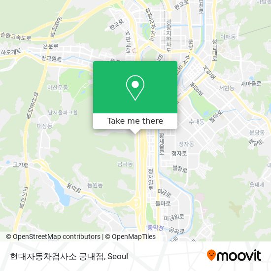 현대자동차검사소 궁내점 map