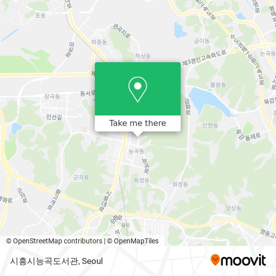 시흥시능곡도서관 map