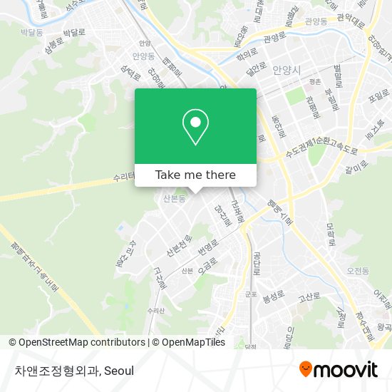 차앤조정형외과 map