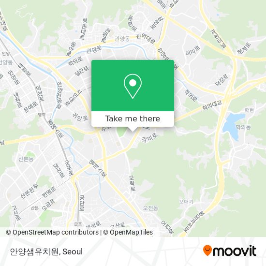 안양샘유치원 map