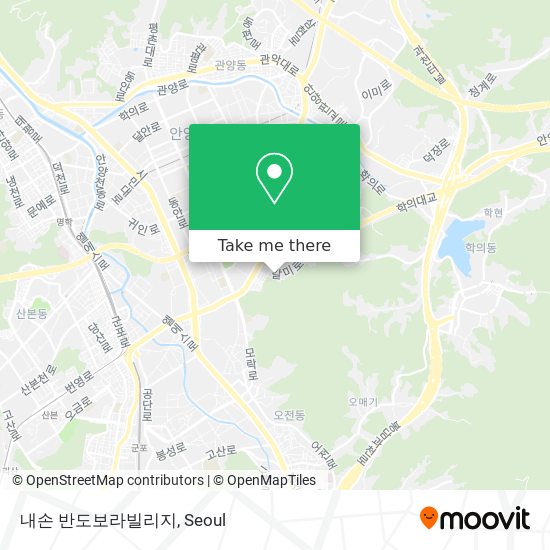 내손 반도보라빌리지 map