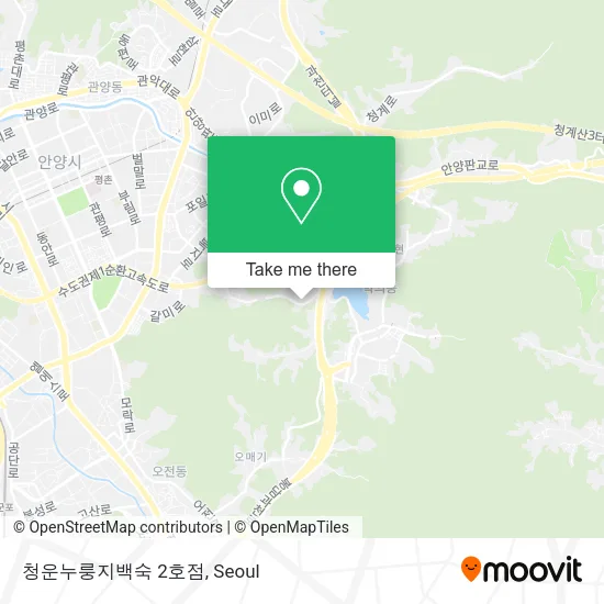 청운누룽지백숙 2호점 map