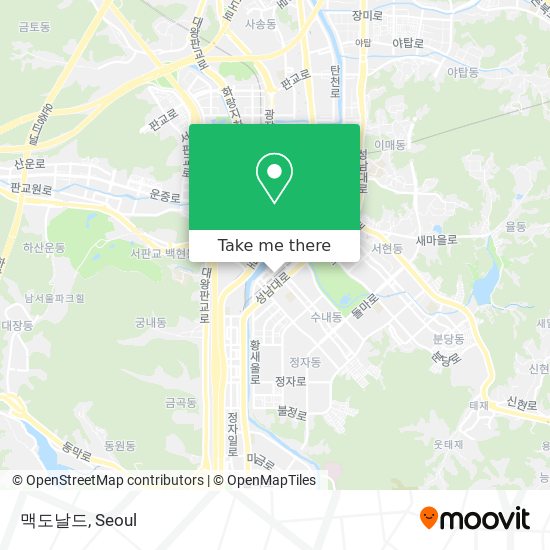 맥도날드 map