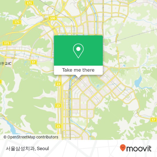서울삼성치과 map