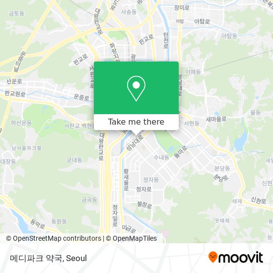 메디파크 약국 map