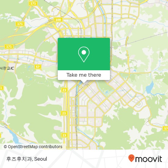 후즈후치과 map