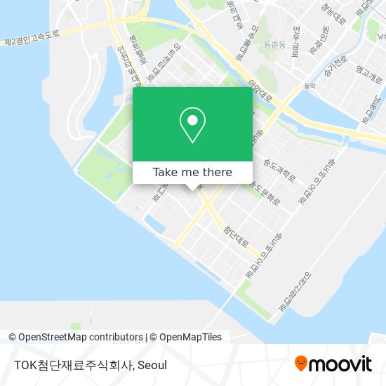 TOK첨단재료주식회사 map