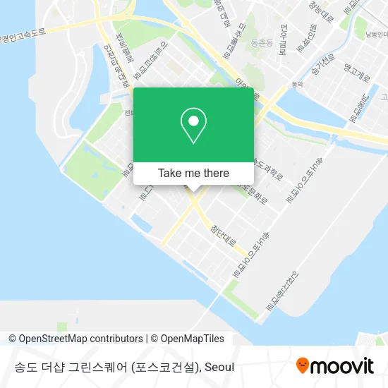 송도 더샵 그린스퀘어 (포스코건설) map