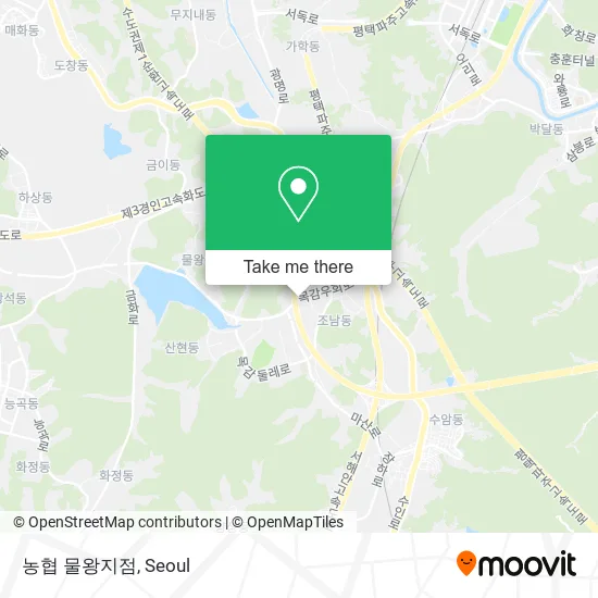 농협 물왕지점 map