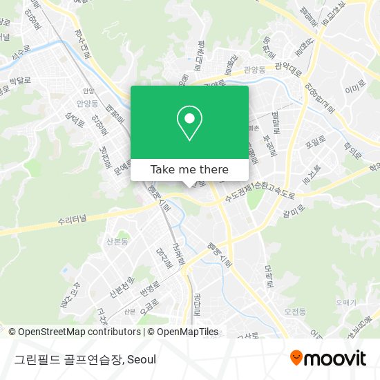 그린필드 골프연습장 map