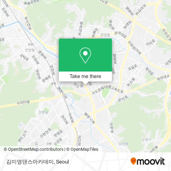 김미영댄스아카데미 map