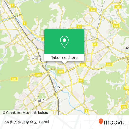 SK한양셀프주유소 map