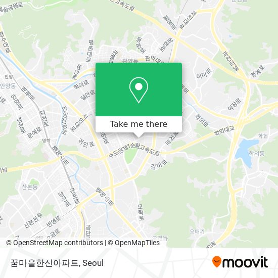 꿈마을한신아파트 map