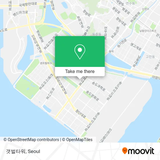 갯벌타워 map