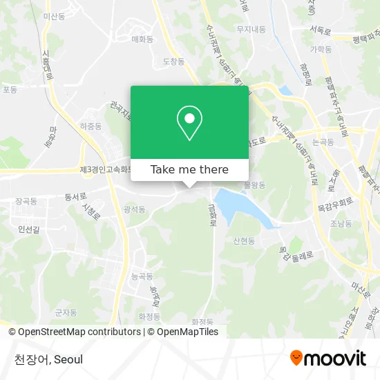 천장어 map