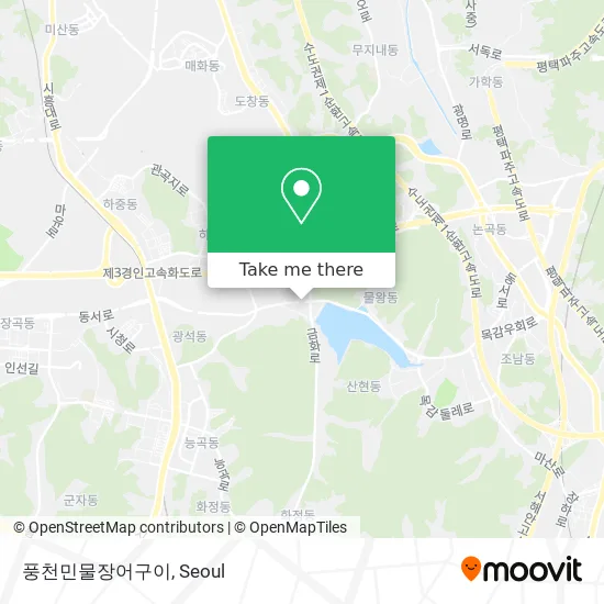 풍천민물장어구이 map