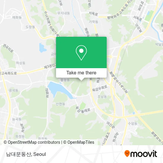 남대문동산 map