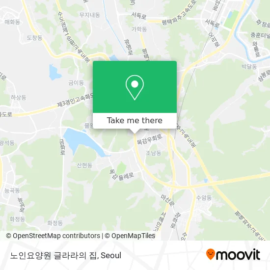 노인요양원 글라라의 집 map