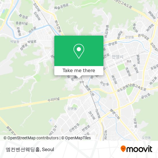 엠컨벤션웨딩홀 map