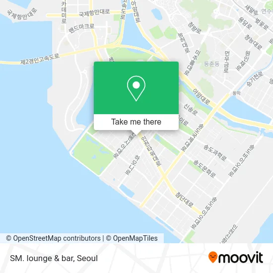 SM. lounge & bar map