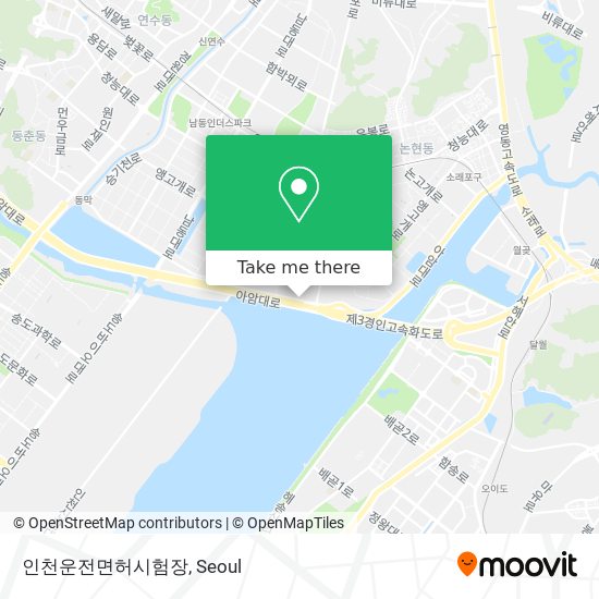 인천운전면허시험장 map