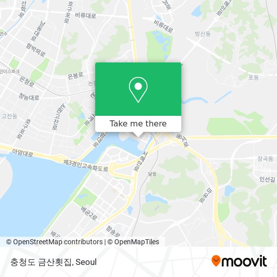 충청도 금산횟집 map