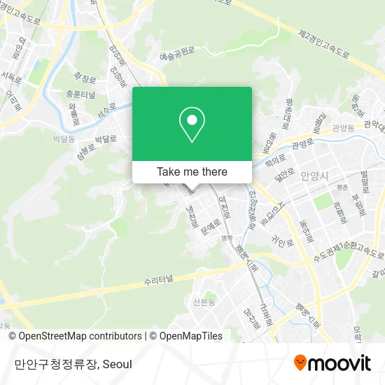 만안구청정류장 map
