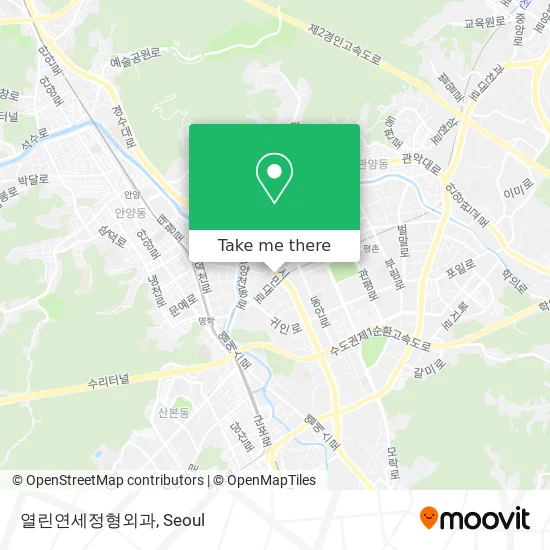 열린연세정형외과 map