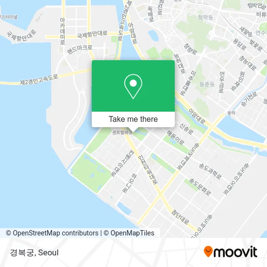 경복궁 map